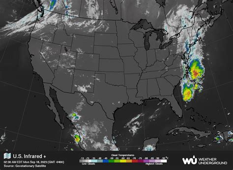 Live Weather Satellite Map .